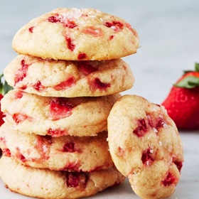 Strawberry Shortcake Cookies