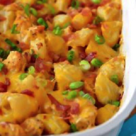 Loaded Chicken and Potato Casserole