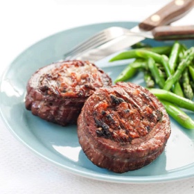 Gas-Grilled Stuffed Flank Steak