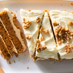 Easy Carrot Cake with Cream Cheese Frosting