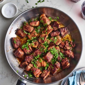 Garlic Butter Steak Bites