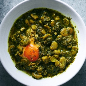 Baghali Ghatogh (Fava Bean Stew)