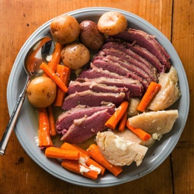 Slow-Cooker Corned Beef and Cabbage