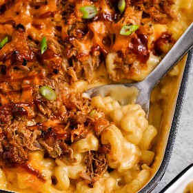 Pulled Pork Mac and Cheese