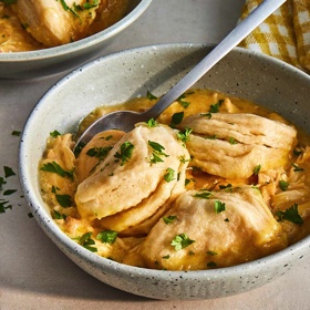 Slow Cooker Chicken and Dumplings