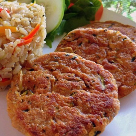 Connie's Zucchini "Crab" Cakes
