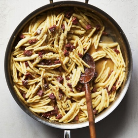 Salami Pasta Alla Gricia