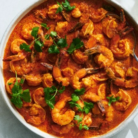 Madhur Jaffrey’s Goan Shrimp Curry