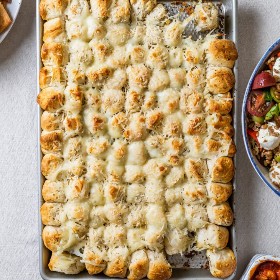 Cheesy Garlic Butter Bubble Bread