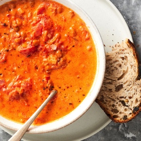 Lentil Tomato Soup