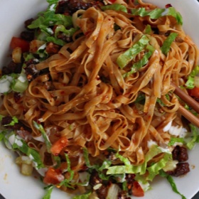 Cheeseburger Dan Dan Noodles