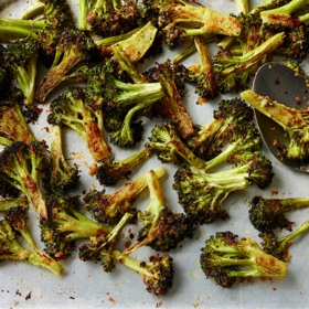 Miso-Butter Roasted Broccoli