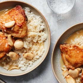 Garlic-Braised Chicken