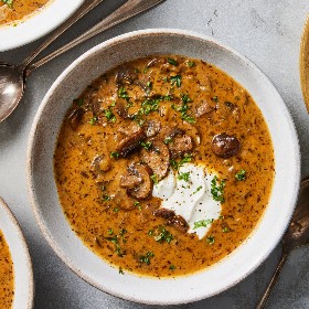 Gombaleves (Creamy Mushroom Soup)