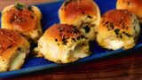 Cheesy Stuffed Garlic Hawaiian Rolls