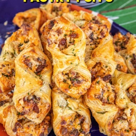 Crack Chicken Pastry Puffs