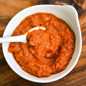 Ajvar (Serbian Roasted Red Pepper Sauce)