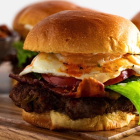 Chorizo Burgers