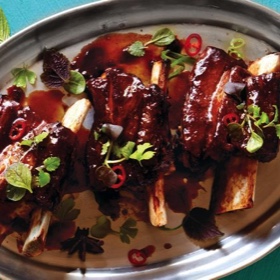 Indonesian BBQ Beef Ribs