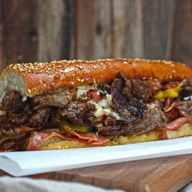 Mortadella Cheesesteak
