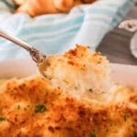 Parmesan Roasted Mashed Potatoes