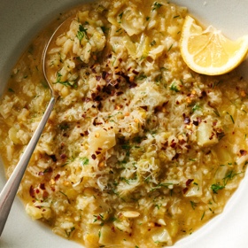 Parmesan Cabbage Soup