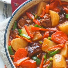 Hot Potatoes(African Stewed Potatoes)