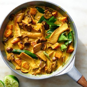 Winter Squash and Wild Mushroom Curry