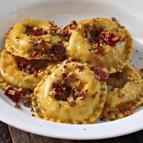 Everything Bagel Ravioli
