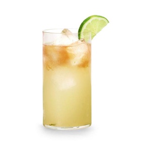 Basil-Lime Rum Fizz