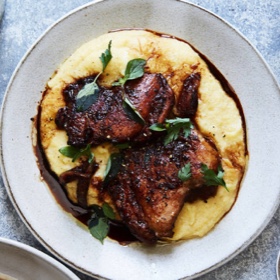 Chicken Braised in Two Vinegars