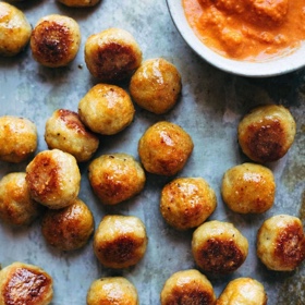 Baked Chicken Meatballs