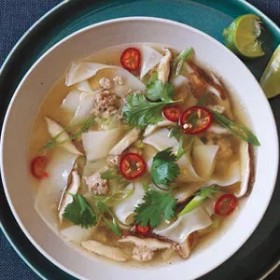 Thai Pork and Noodle Soup