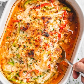 Fajita Chicken Breasts Casserole