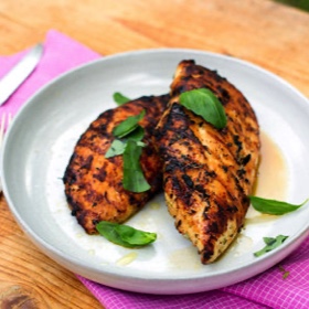 Lemon and Thyme Grilled Chicken Breasts