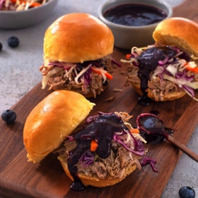 Blueberry Barbecue Pulled Pork