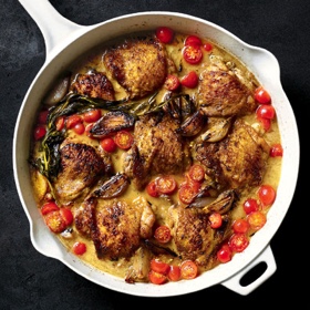 Rishia Zimmern’s Chicken with Shallots