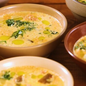 Sausage, Potato and Kale Soup