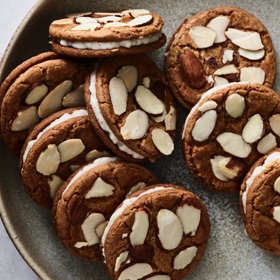 Brown-Butter Toffee Sandwich Cookies