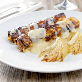 Leek Wrapped Skinless Sausages