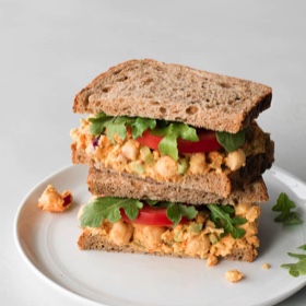 Smashed Chickpea Salad Sandwiches