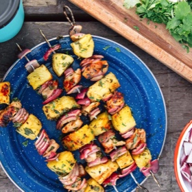 Chicken Pineapple Kabobs