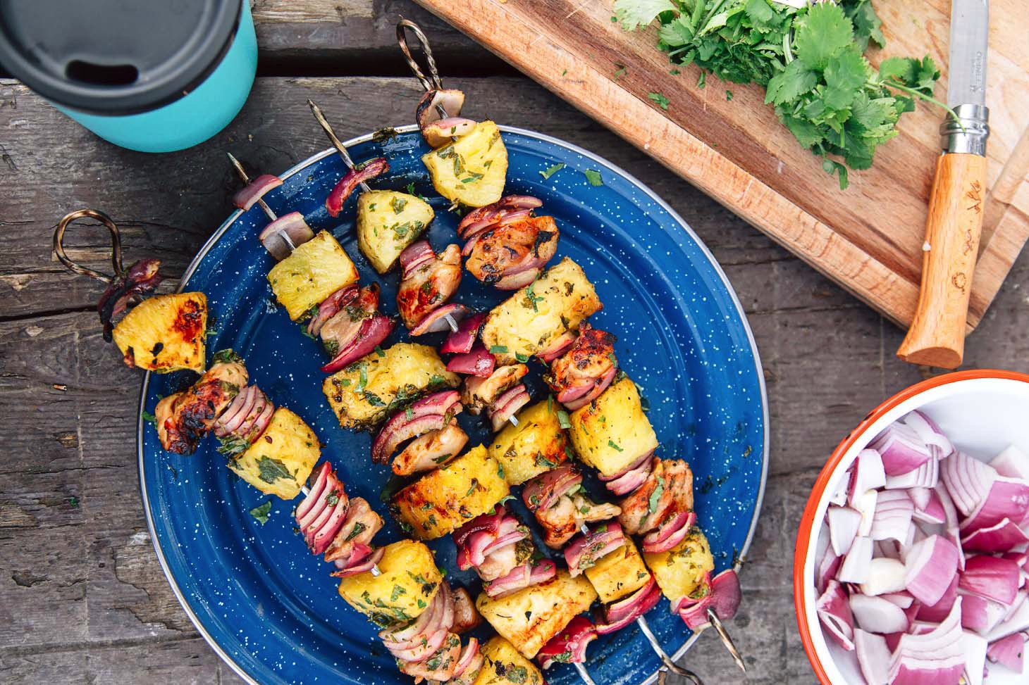 Chicken Pineapple Kabobs