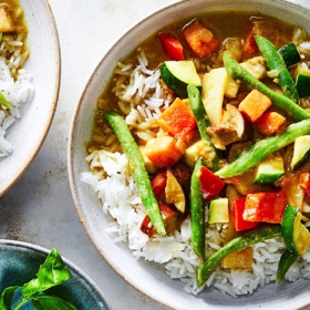 Vegan Thai Curry Vegetables
