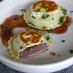 Beef Wellington Ravioli