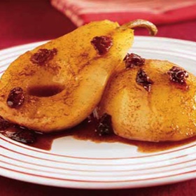 Honey and Spice Pears