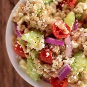 Mediterranean Barley Salad