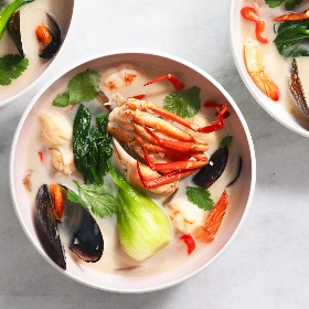 Tom Yum Talay: Thai Seafood Soup