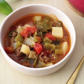 Fancy Hatch Green Chile Stew