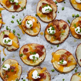 Loaded Baked Potato ‘Chips’